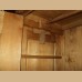 armadio in noce smontabile restaurato  con cassettina interna in ferro alt 215 lar 155 pro 53